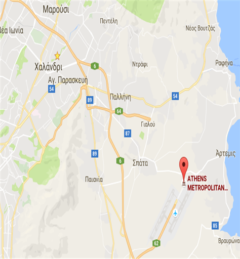 Athens Metropolitan Expo - Mετροπόλιταν εξπο εκθεσιακό κέντρο Σπάτα Αθήνα, επιπλωμένα διαμερίσματα δωμάτια