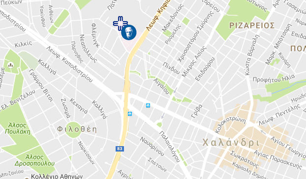 Μητέρα γυναικολογική κλινική Μαρούσι επιπλωμένα διαμερίσματα δωμάτια Αθήνα